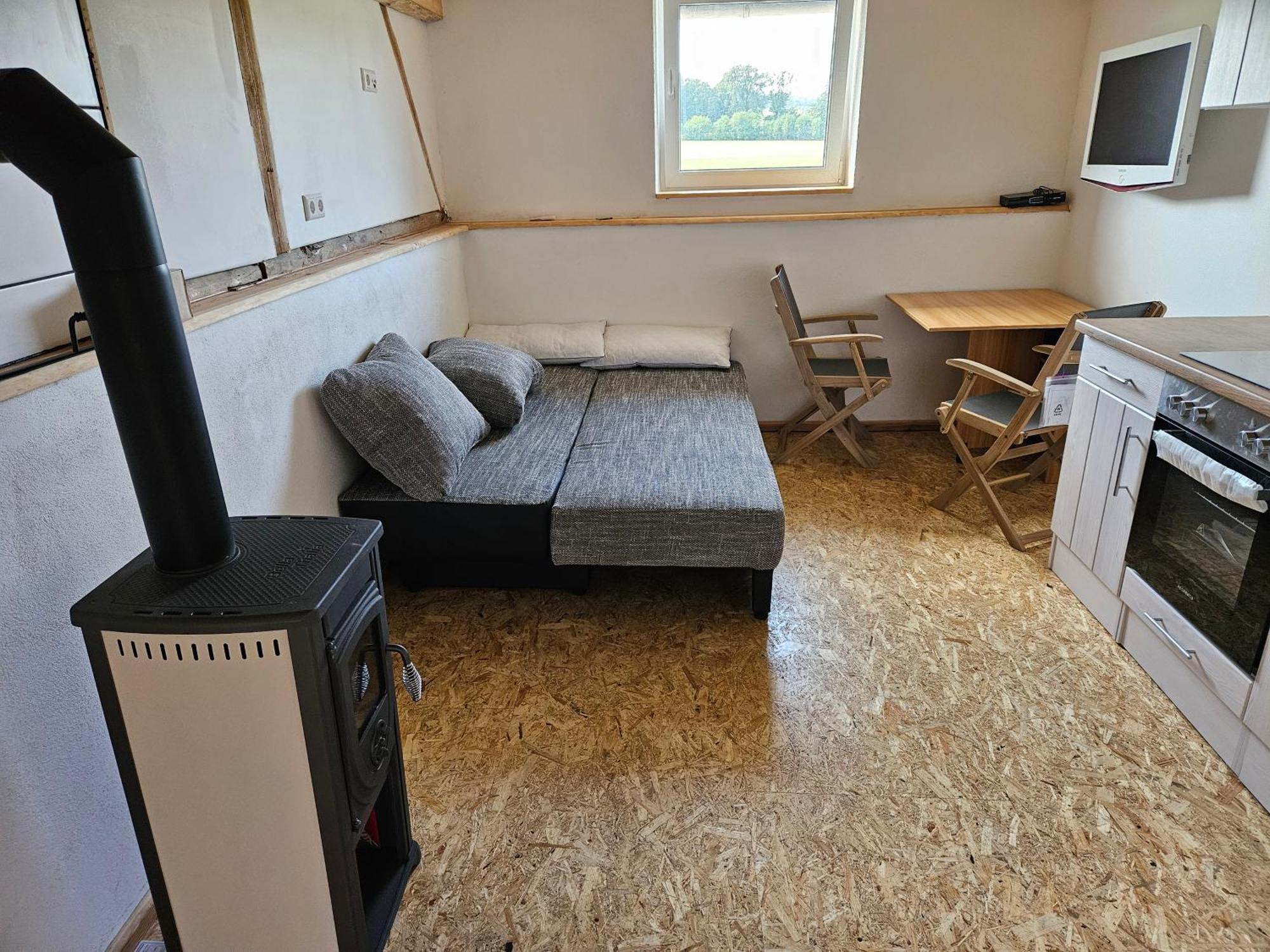 Unterkunft , Ferienwohnung Auf Dem Land, Monteurswohnung Каменц Екстериор снимка